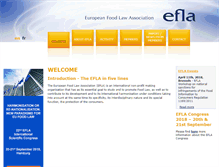 Tablet Screenshot of efla-aeda.org